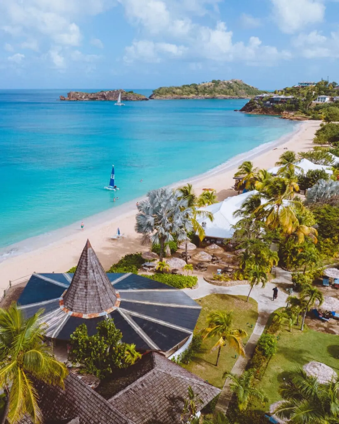 Galley Bay Resort & Spa - Beach Aerial View