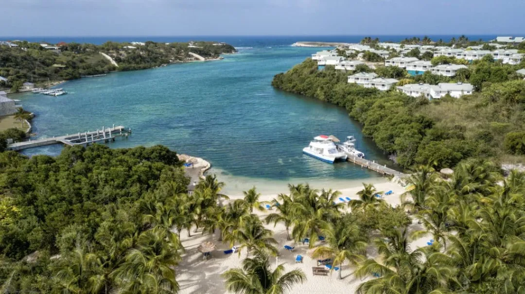 The Verandah Spa & Resort - Jetty Aerial View