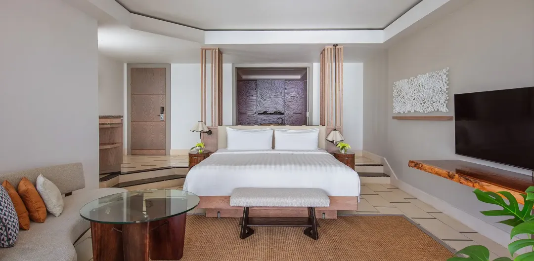 Frangipani Ocean View Junior Suite - Bedroom View