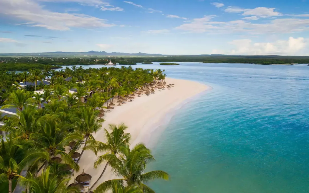 One & Only Le Saint - Beach Aerial View
