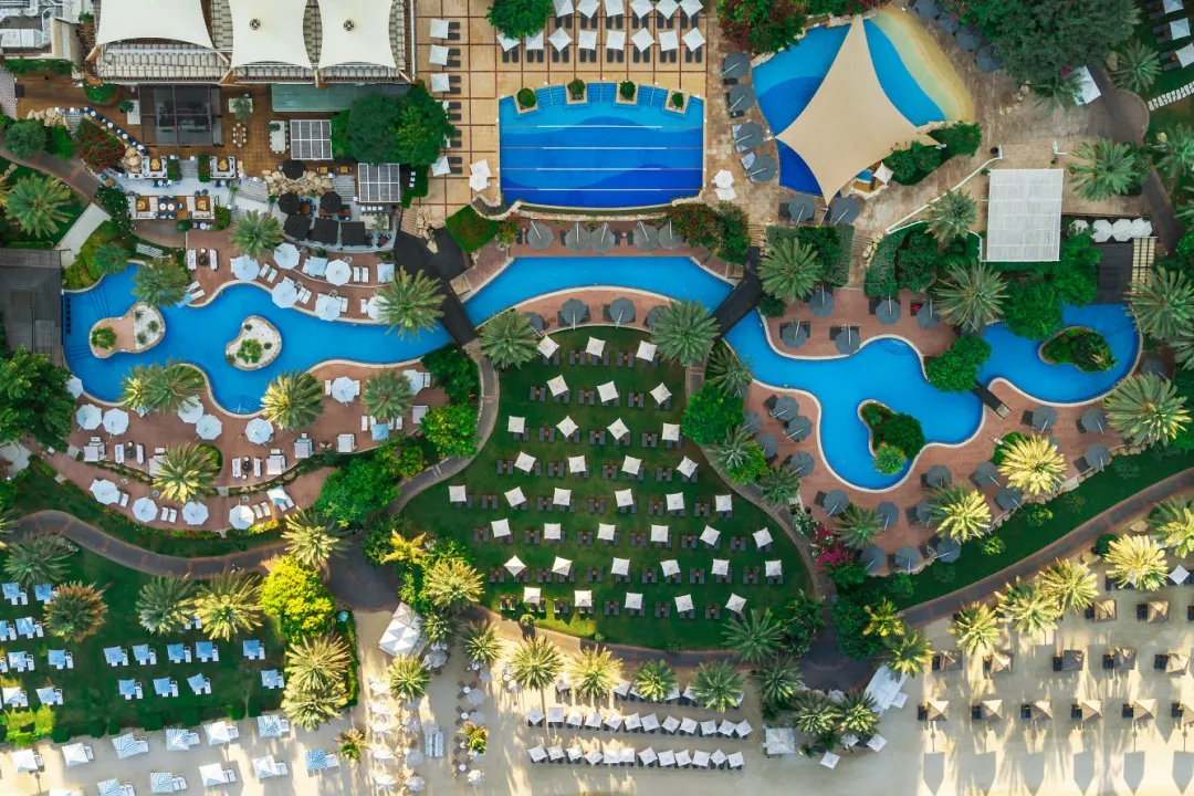 Westin Dubai Mina Seyahi - Exterior Aerial View