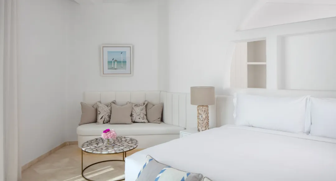 Oia Sea View Room - Bedroom View