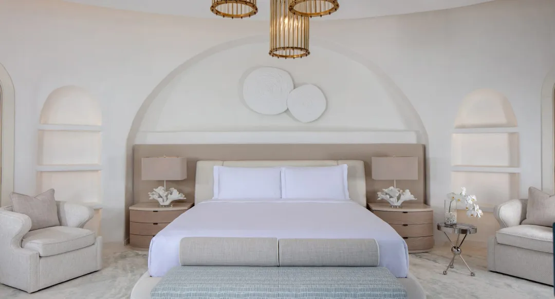 Royal Santorini Duplex Suite - Bedroom