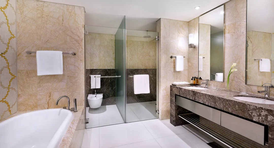 Deluxe Family Connecting Room with Sea View - Bathroom