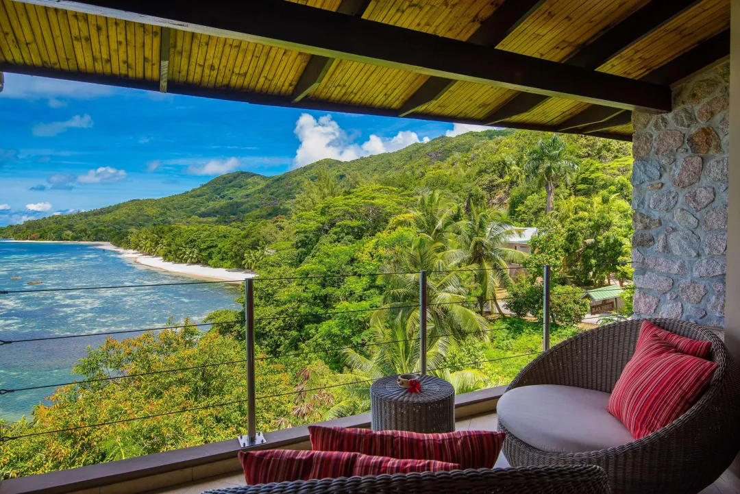 Coco De Mer Hotel - View from the balcony