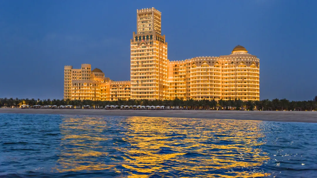 Waldorf Astoria Ras Al Khaimah - Resort View at Night