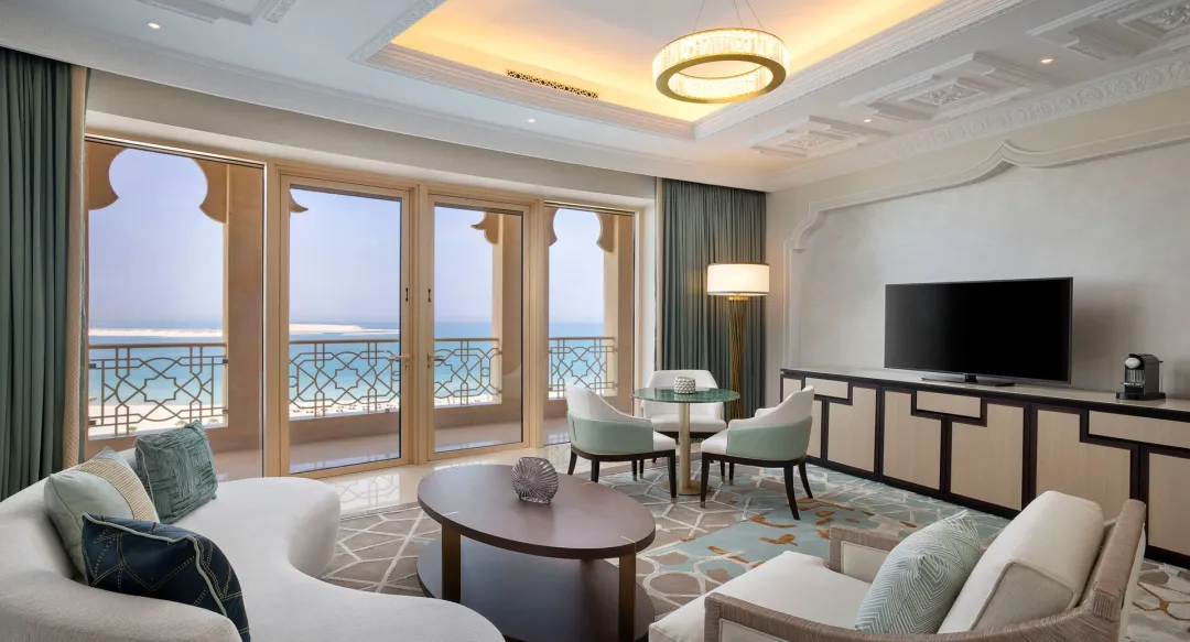 Two Queen Beds Premier Ocean View Room - Living Aeria