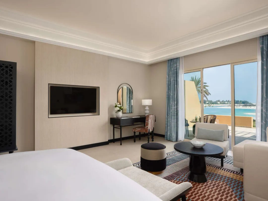Superior King Room with Sea View - Bedroom