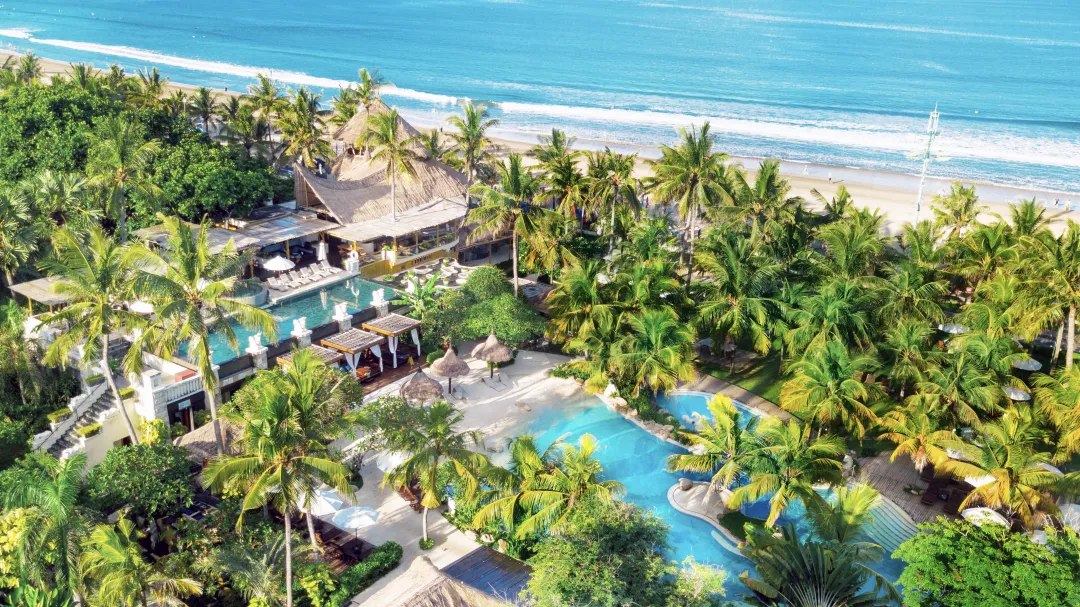 Bali Mandira Beach Resort - Aerial View