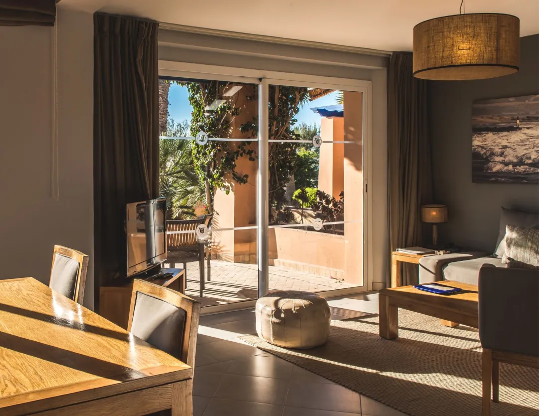 Paradis Plage Resort and Spa - Bungalow - Living Space