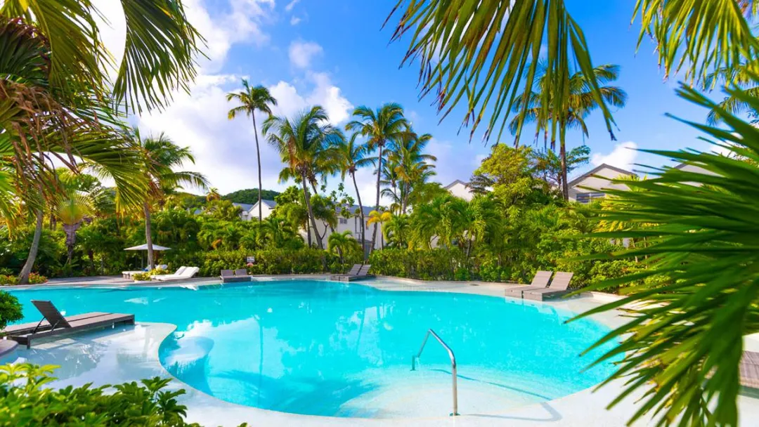Carlisle Bay Antigua - Pool View