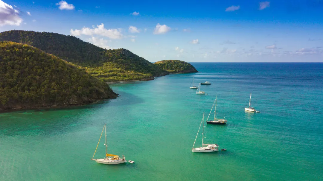 Carlisle Bay Antigua - Aerial View