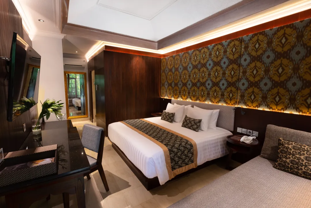 Puri Santrian - Deluxe Room King Bed