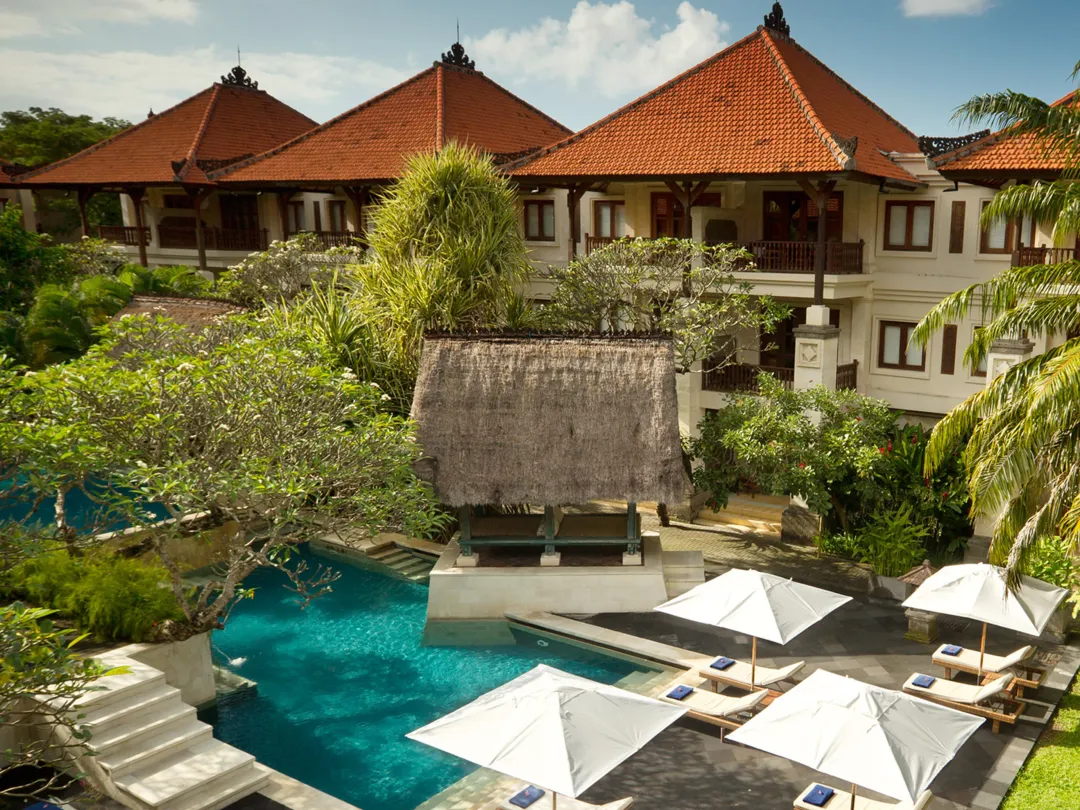 Puri Santrian - Santrian Club - Pool Area
