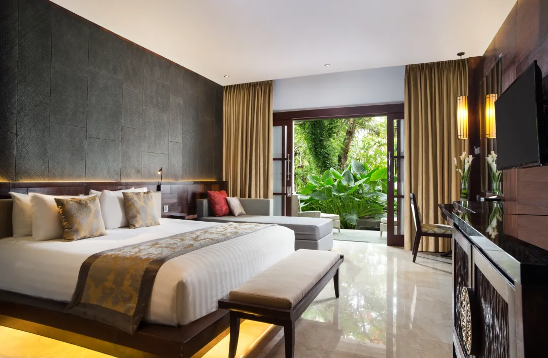 Puri Santrian - Premier Deluxe - Bed