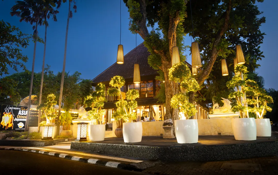 Puri Santrian - Mezzanine Restaurant -Entrance