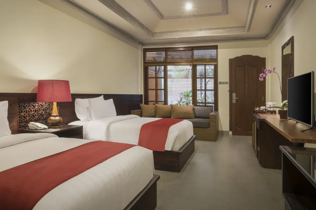 Griya Santrian -  Beach Wing Room - Twin Bed