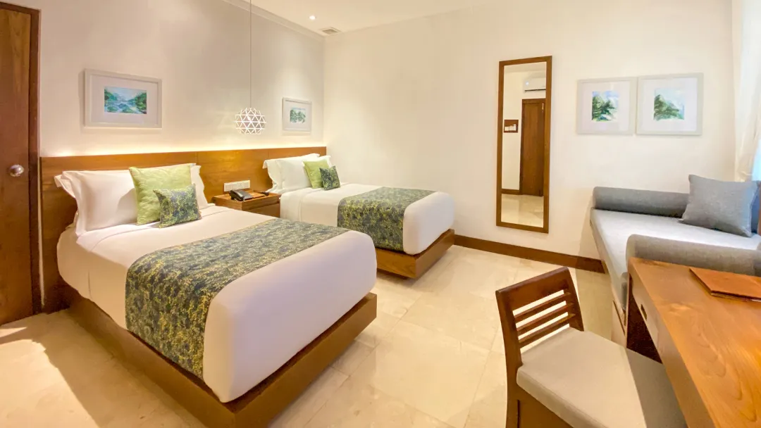 Candi Beach Resort - Deluxe Garden Bungalow - Twin Bed