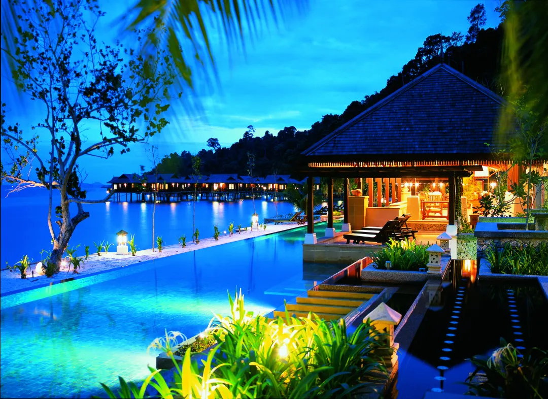 Pangkor Laut Resort - Spa Village Night View
