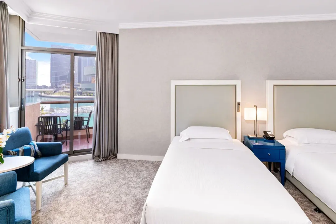 Beach Rotana Hotel Abu Dhabi - Sea View Room with Balcony View