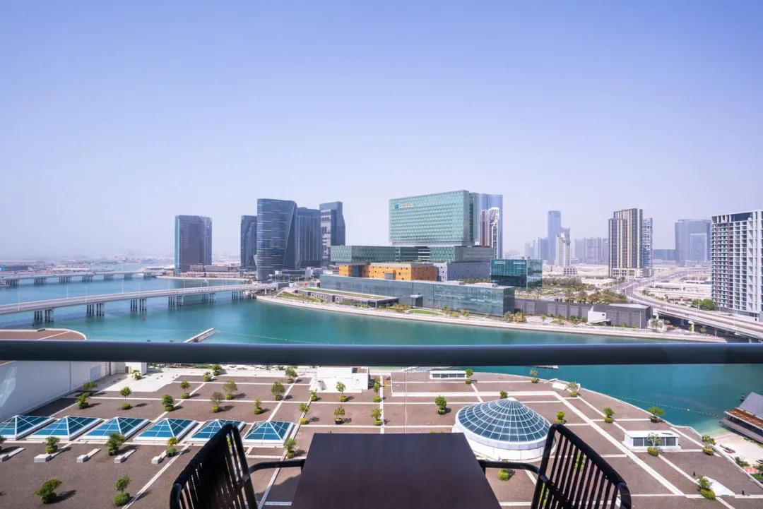 Beach Rotana Hotel - Spacious Sea view room with balcony - View