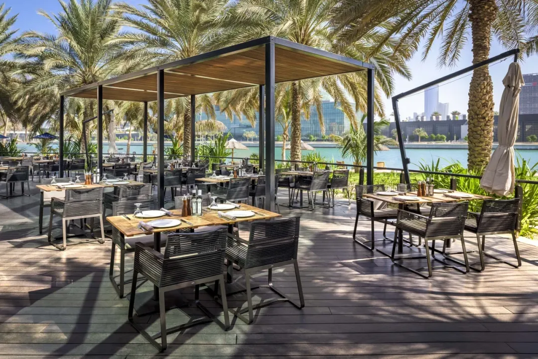 Beach Rotana Hotel - Prego's - Terrace