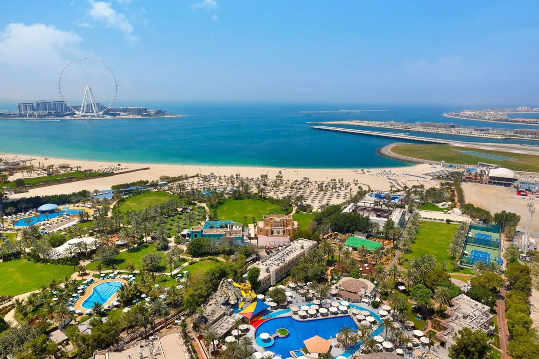 Habtoor Grand Resort Dubai - Exterior Aerial View