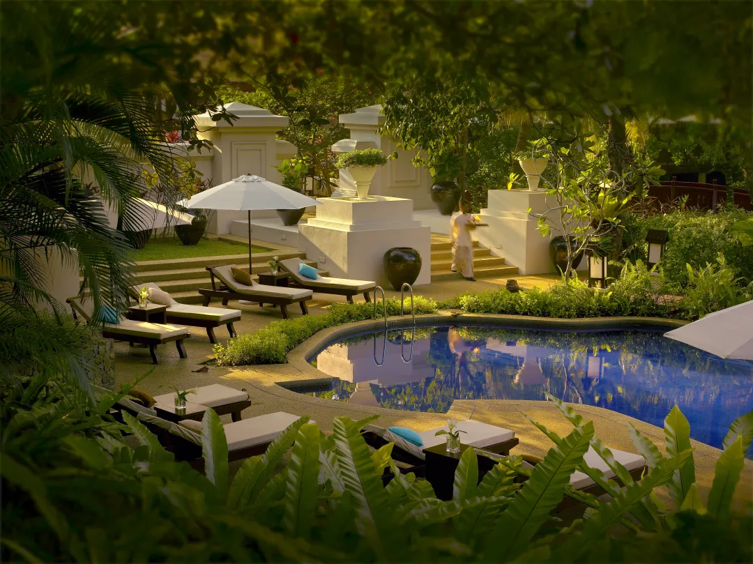 Tanjong Jara Resort - Restaurant Terrace Pool