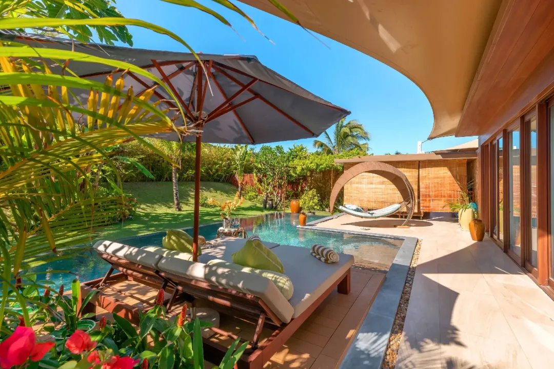 Hideaway Deluxe Pool Villa - Terrace Sun Lounge