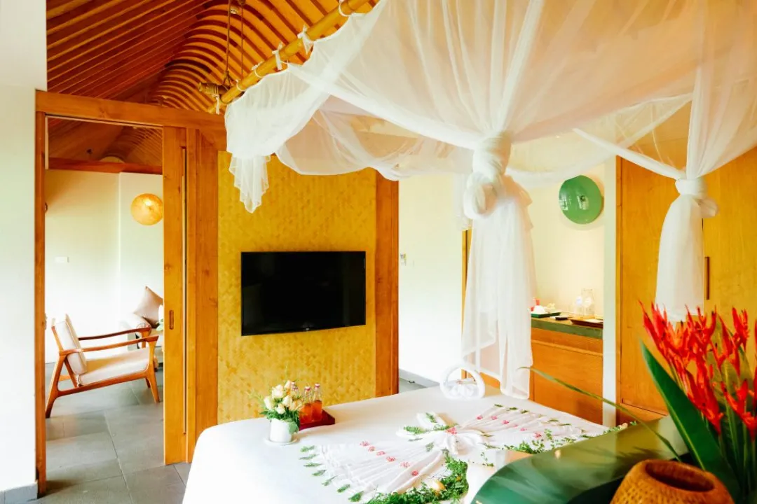 Zen Master Bungalow Two Bedroom - Bedroom View