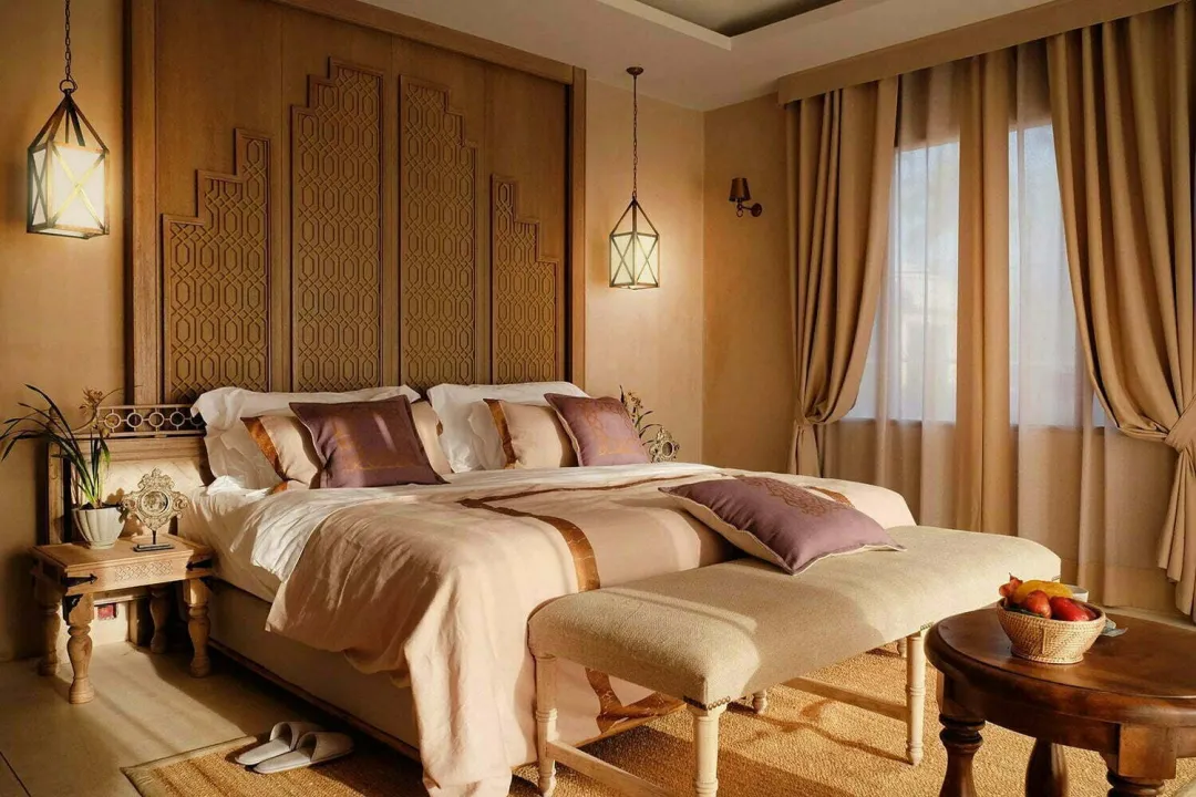 Beachfront Pool Villa - Bedroom with View