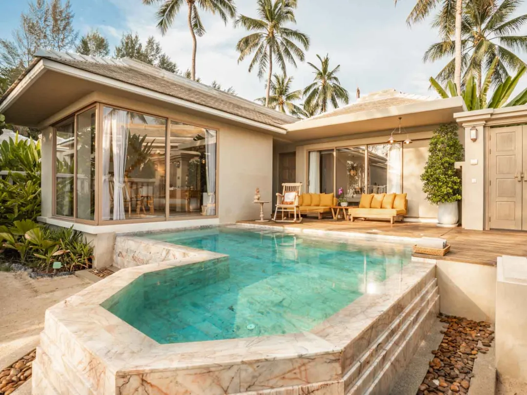 Two Bedroom Beachfront Pool Villa - Pool