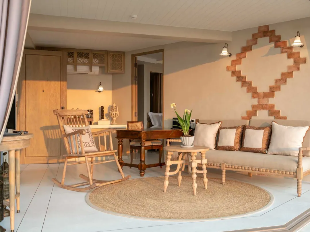 Two Bedroom Beachfront Pool Villa - Seating Aeria