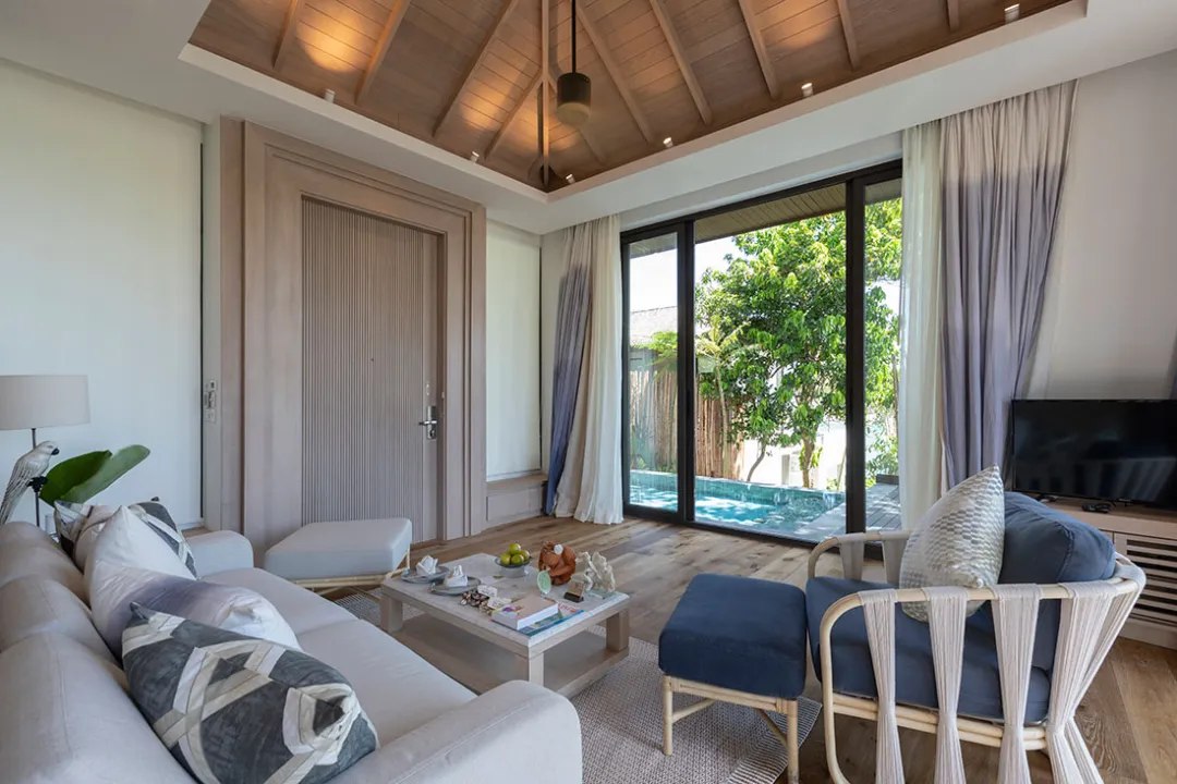 Tropical Pool Villa -Living Room