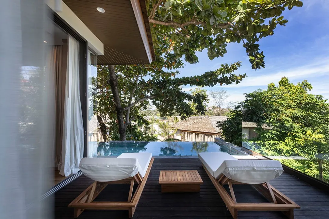 Tropical Pool Villa -Pool Lounge