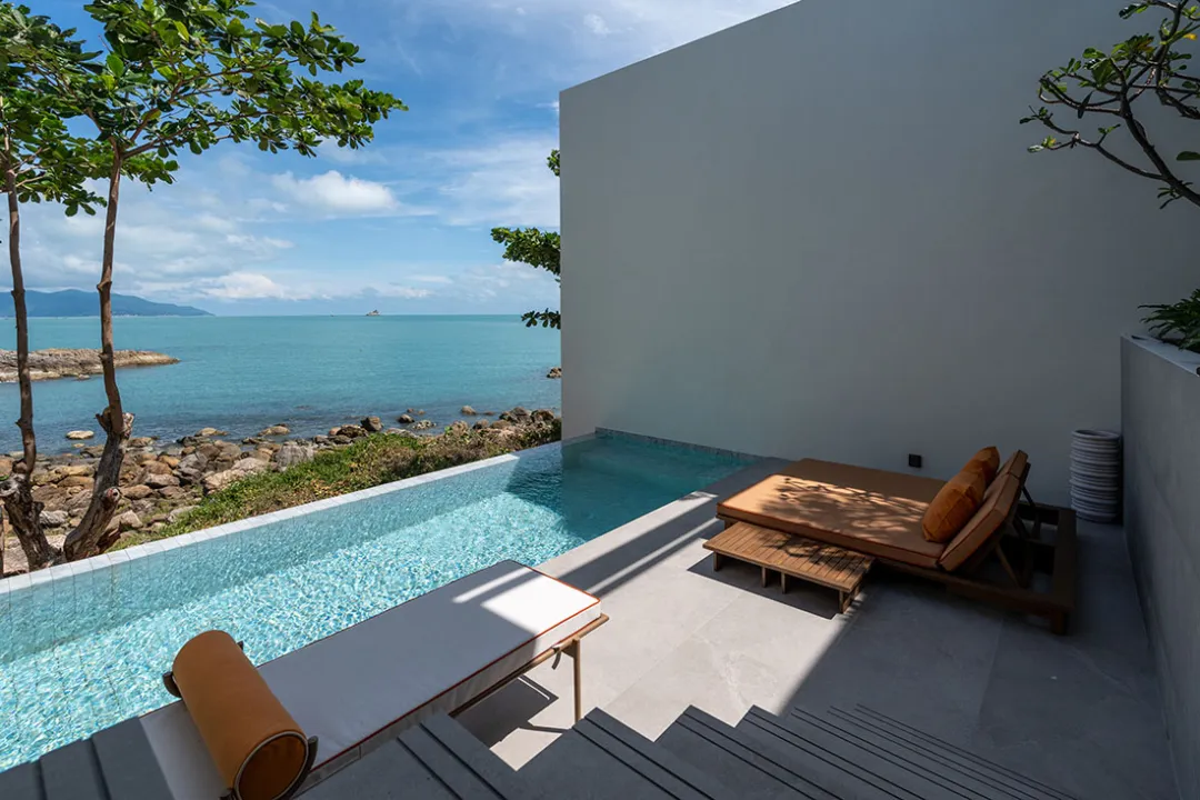Ocean Cottage - Pool with Lounge