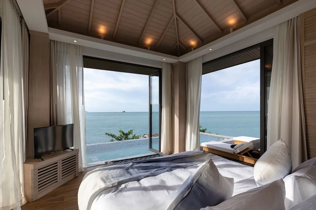 Ocean View Pool Villa - Bedroom