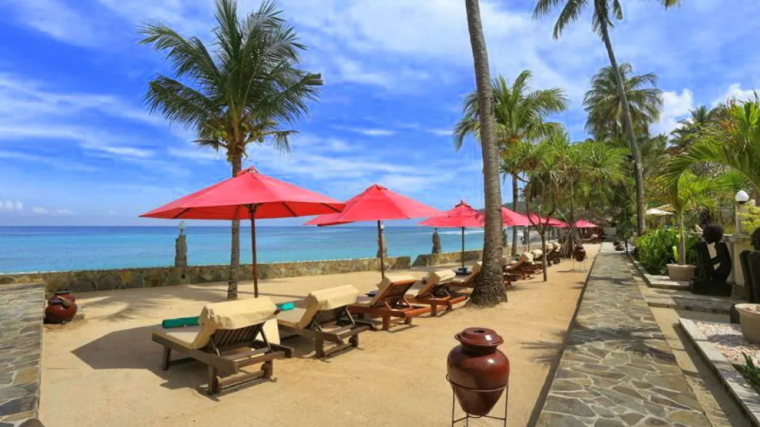 Puri Mas Lombok  - Beach Lounge