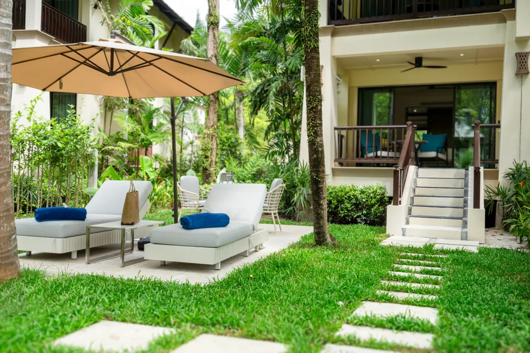 Layana Resort and Spa - Deluxe Garden Pavilion - Terrace Area