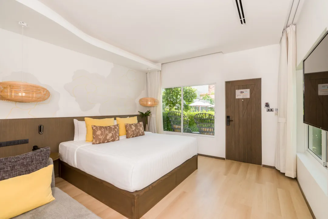 Villa Portia - King Bedroom View