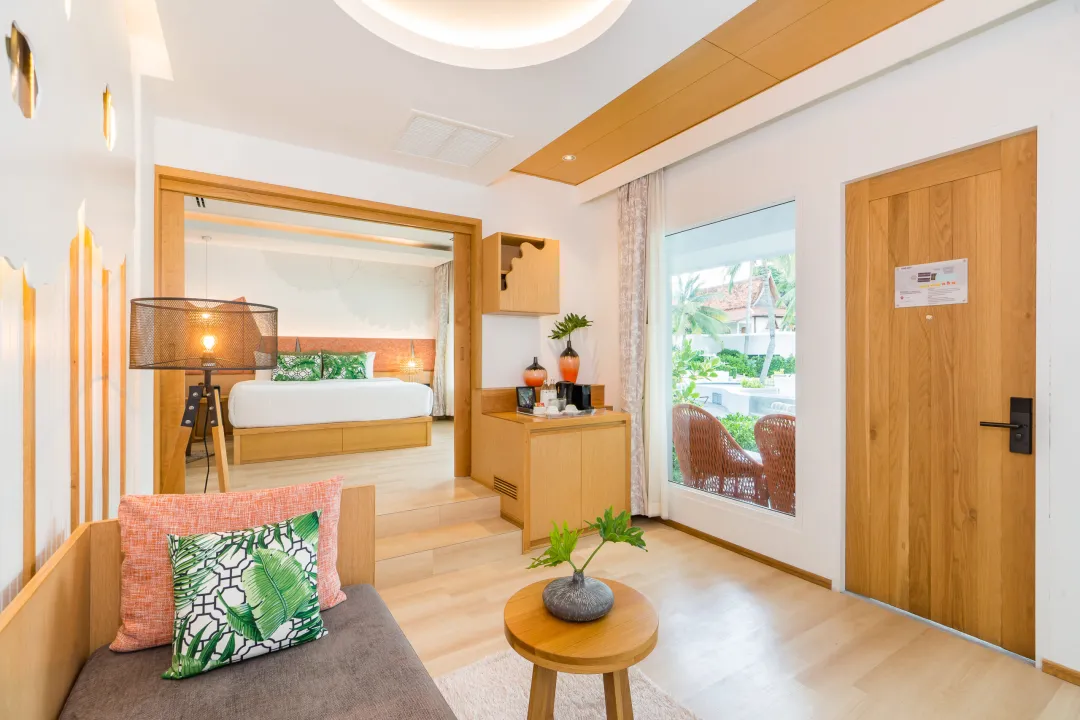 Beachfront Pool Villa - Bedroom