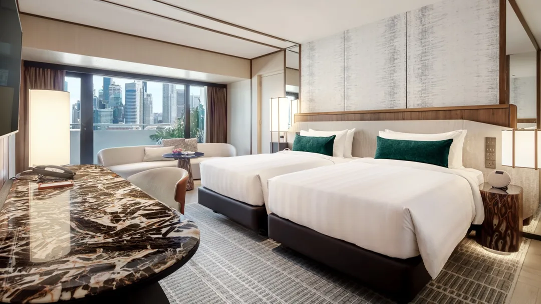 Pan Pacific Singapore - Premier Marina Bay -Twin Beds