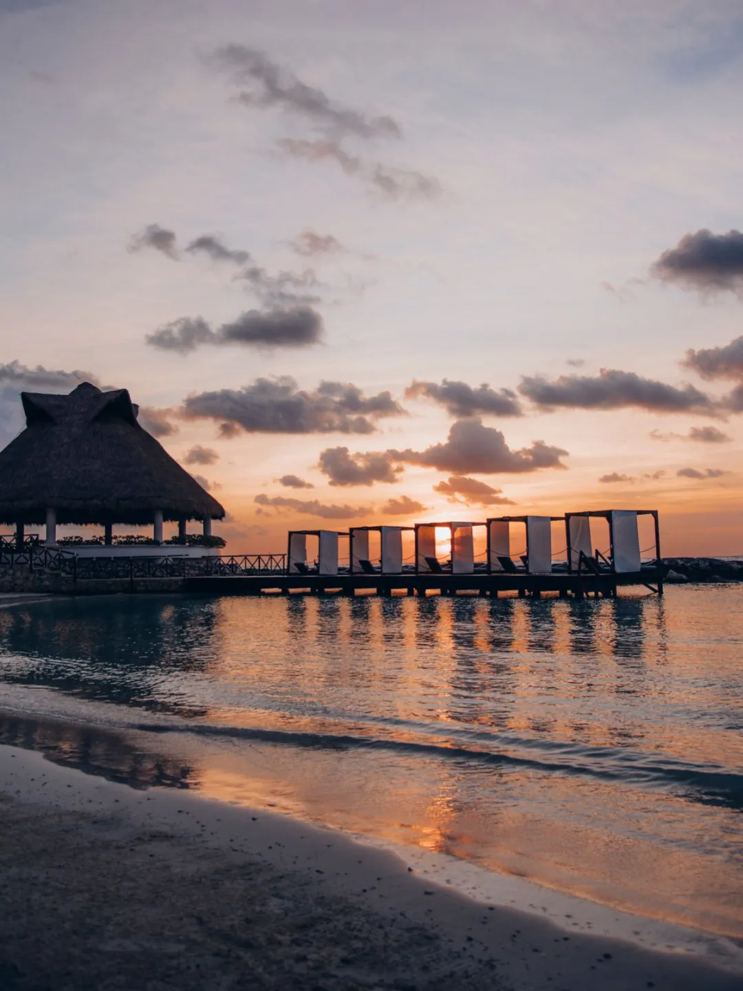Heaven at Hard Rock Hotel Riviera Maya - Dock at Sunset