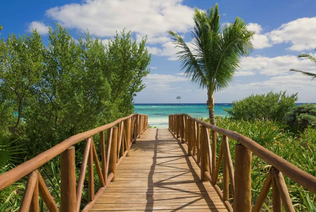 UNICO 20 87 Hotel Riviera Maya - Walk way to Sea