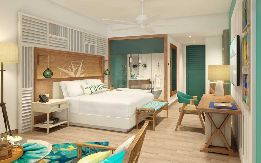 Luxury Paradise Swim-Up Suite - Bedroom