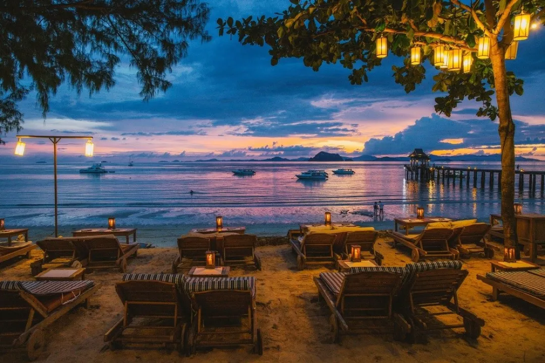 Santhiya Koh Yao Yai Resort and Spa - Beach at dusk