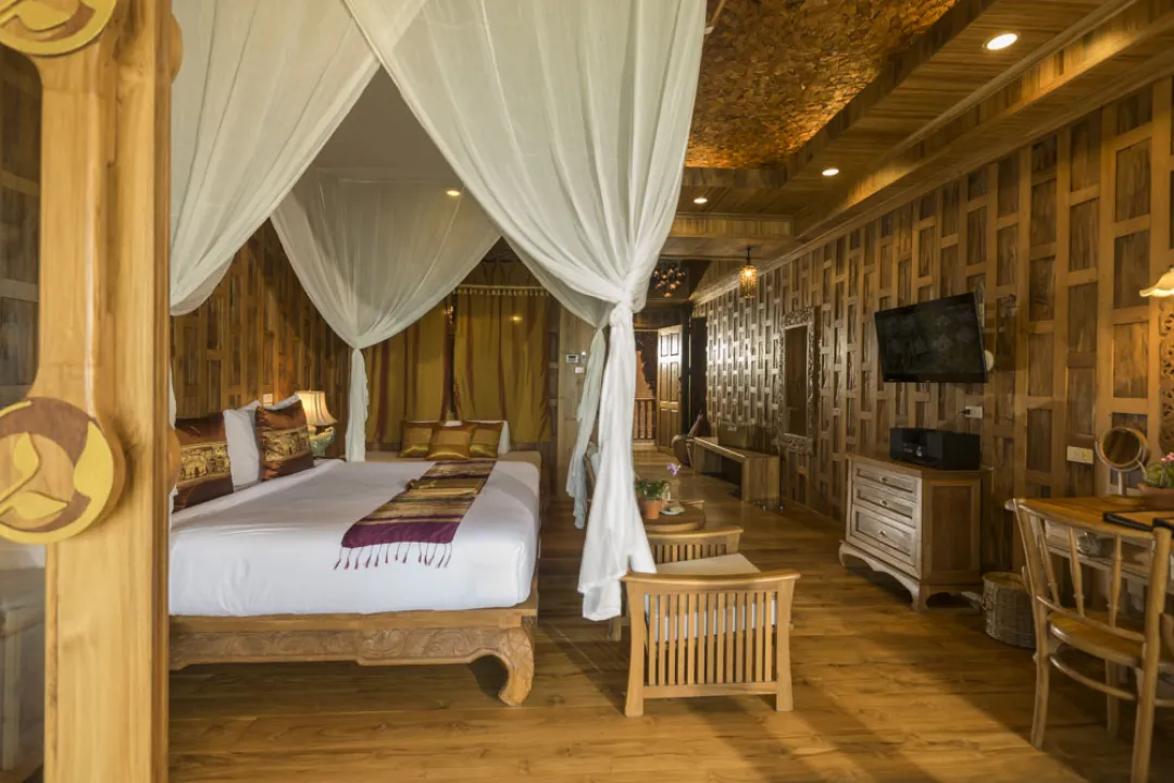 Santhiya Koh Yao Yai - Supreme Deluxe Bay View - Bedroom