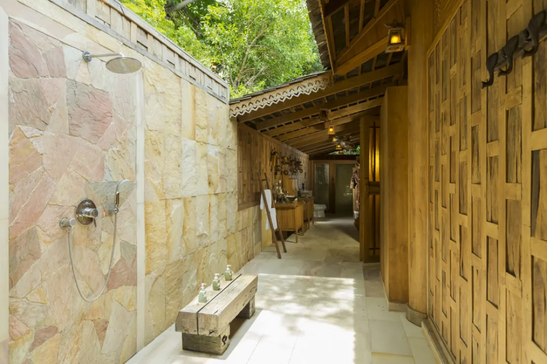 Ocean View Pool Villa - Outside Shower