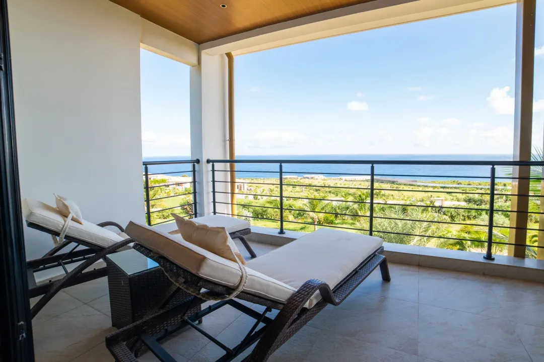 Golden Rock Dive and Nature Resort - Deluxe Ocean View Room - First Floor - Balcony