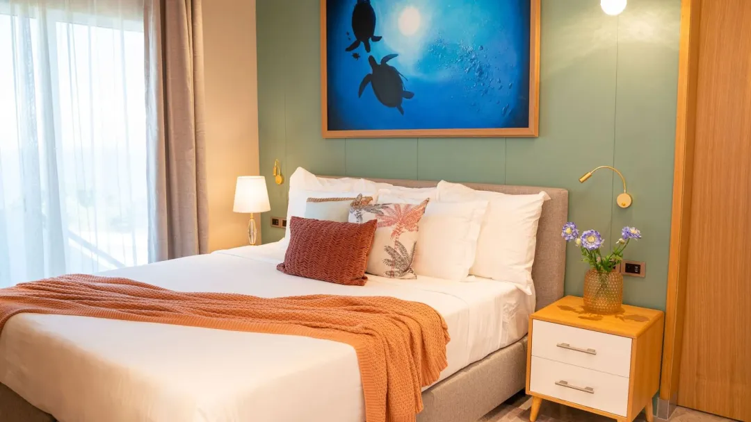Golden Rock Dive and Nature Resort - Villa Suite - Bedroom - Ground Floor
